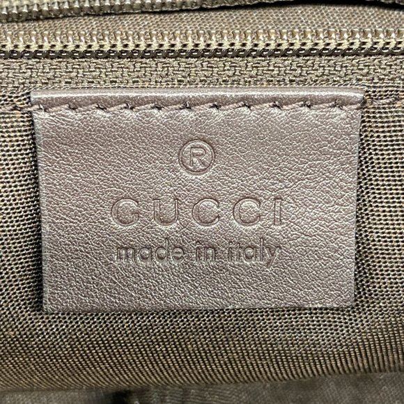 Gucci Shoulder Bag GG Supreme 388924 Brown Champagne Men's Women's - Picture 5 of 12